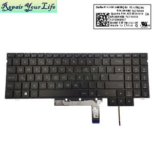 Teclado Retroiluminado UK GR SW para <span class=keywords><strong>ASUS</strong></span> <span class=keywords><strong>ProArt</strong></span> <span class=keywords><strong>Studiobook</strong></span> Pro 16 W7600 W5600 H5600 H7600 0KNB0-562YUK00 0KNB0-562LGE00, Nuevo - Product Image 2