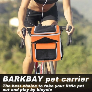 Colchoneta extraíble de malla transpirable extensible portátil para mascotas, mochila con eslinga para gatos y perros pequeños para montar en bicicleta - Product Image 2