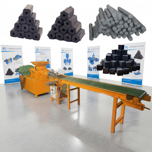 מוט אבקת פחם פגז אבקת מוט extruder עשיית מקל פחם מכונת עשיית מקל פחם מכונת עשיית כסף - Product Image 1