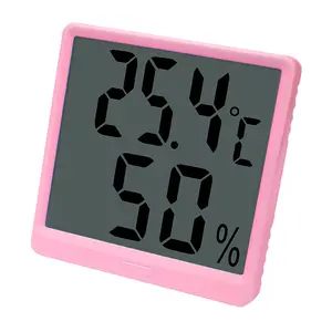Peacefairデジタル室内温度計シンプルなスマートホーム電子湿度計家庭用温度計屋内LCDディスプレイ