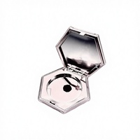Étui de Remplacement Portable pour Échantillon Cosmétique, Recharge de Fard à Joues et Enlumineur Hexagonal Rihanna 54mm, Vente Directe Usine