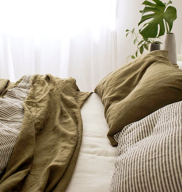 Any Size Available 100% Linen Luxury Hotel Home Textile White Bedding Sets Hotel Bed Linen Bedding Set Bed Sheet