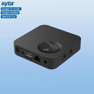 Mới nhất hotsale RT-GX1/M200 băng tần kép Wifi Google Set-Top Box & siêu thị Google TV 12.0 OS thông minh TV Bộ giải mã - Product Image 1