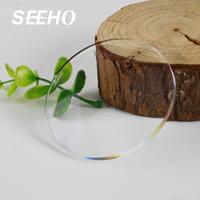Lentille optique asphérique de qualité supérieure, indice 1.60 MR, indice élevé, super hydrophobe, revêtement vert HMC, SHMC