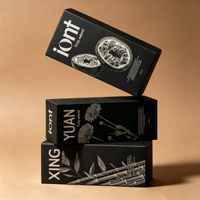 Boîte en carton de luxe personnalisée, emballage en papier, boîte pliante, carton de présentation, gaufrage, vernis UV sélectif pour produits de beauté