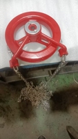 Pignon en acier inoxydable et CI Veyron, design perforé. Pas besoin de retirer le volant de soupape d'origine, fixation directe.