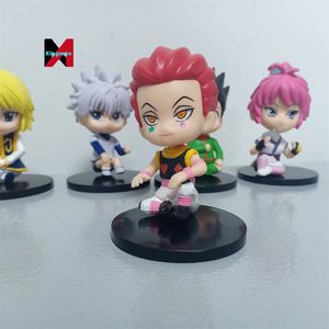 6 unids/set Creative <span class=keywords><strong>X</strong></span> HUNTER decoración ornamento conjunto figura de juguete estatuas Anime figuras de acción - Product Image 3