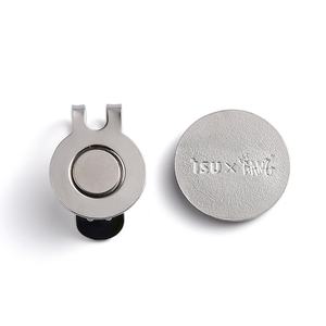 Marcador de bola de golf de metal dorado para sublimación, herramienta de reparación de divots de golf, clip para gorra de golf con marcador de bola - Product Image 5