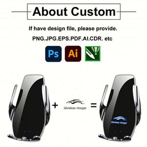 Soporte Magnético para Teléfono con Logotipo Personalizado, Soporte para Teléfono con Ventilación de Aire, Soporte para Teléfono Móvil para Automóvil con Carga Inalámbrica - Product Image 3