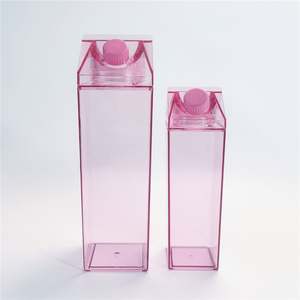 500Ml Unbreakable Leak-Proof <b>Milk</b> Carton Shaped Direct Drinking Plastic Water <b>Bottle</b> for Party Souvenir Gifts - Product Image 4