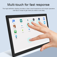 Vente flash : Écran interactif pour hall d'hôtel 32 pouces Full HD 1080P, mural, WiFi, écran tactile Android, signalisation numérique OEM ODM