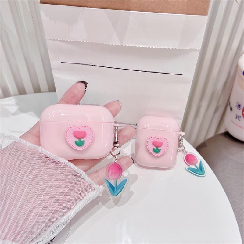 Pink Heart Shaped Talinum Flower