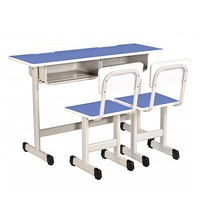 Ensemble de mobilier de bureau et scolaire pour partenaires de vente en gros : Bureau et chaise ergonomiques, table et chaise d'étude à assembler