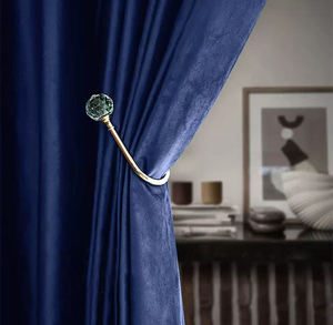 Gorden dan kain <span class=keywords><strong>Sofa</strong></span> rumah tangga, Ali-P569 pola beludru Italia elegan - Product Image 2