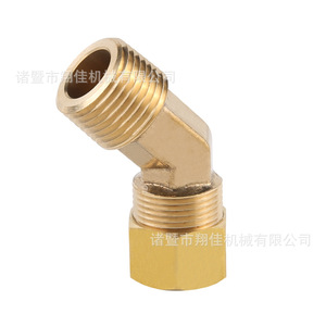 Brass Male Branch Tee 1/2 In Compression Fitting Industrial Plumbing Hoses - Product Image 4