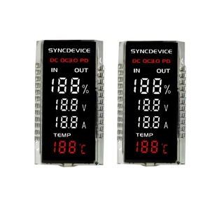 공장 사용자 정의 VA 네거티브 세그먼트 <span class=keywords><strong>LCD</strong></span> 디스플레이 화면 모듈 - Product Image 1