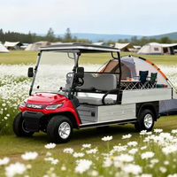 Carrito de Golf Eléctrico de 2 Plazas A827.H8 para Manejo de Tierra en Patios Traseros y Plantación Estacional