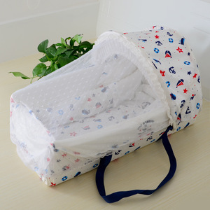 Cesta de mano para bebé, cesta para dormir para recién nacidos, cesta de paja hecha a mano, cuna mecedora para bebé, cesta portátil para bebé - Product Image 3