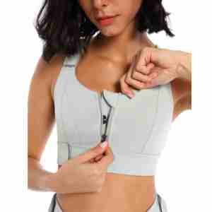 Ropa Deportiva Hecha a Mano de Talla Grande, Sujetador Deportivo Elástico para <span class=keywords><strong>Mujer</strong></span>, Sujetador Deportivo para Gimnasio y Yoga - Product Image 4