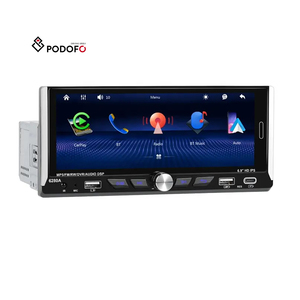 Podofo 2 + 64GB 6.9 "duy nhất DIN <span class=keywords><strong>Android</strong></span> Car Stereo đài phát thanh không dây Carplay <span class=keywords><strong>Android</strong></span> tự động Wifi GPS Type-C USB EQ BT bán buôn - Product Image 1