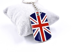 LLavero de Metal para mujer <span class=keywords><strong>Britannia</strong></span>, joyería, bandera del Reino Unido, Bandera de Gran Bretaña, llavero de Inglaterra para llavero - Product Image 4
