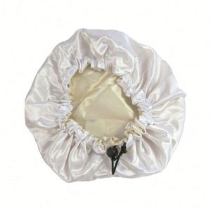 Bonnet en Soie Teinte pour Enfants, Réglable, en Satin avec Double Cordon, Idéal pour la Plage, les Voyages, la Pêche et les Fêtes - Product Image 6