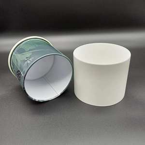 Pot d'étain de bougie anti-fuite Illume 12oz/3oz d'approvisionnement d'usine avec couvercle en métal profond en fer blanc de qualité alimentaire décoratif pour l'artisanat de cadeaux - Product Image 5