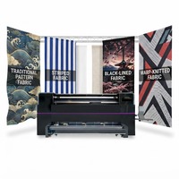 Pabrik Printer Sublimasi Bendera Dua Sisi 2050mm Presisi Tinggi 4 Kepala I3200 A1 untuk Pencetakan Kain Bendera dan Spanduk