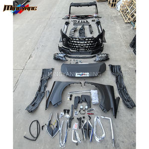 Nouveau kit de carrosserie de pare-chocs de voiture en plastique PP Anh30 pour <span class=keywords><strong>Alphard</strong></span> 30/35 2015-2023 <span class=keywords><strong>Modellista</strong></span> Style mise à niveau vers Anh40 - Product Image 2