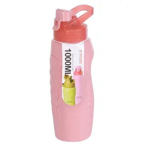 Duurzaam 1000Ml Voorkomen Gladde Fles Lichaam Hdpe Plastic Flessen Water Voor Sport