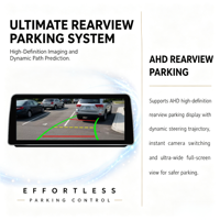 Autoradio pour BMW Série 3/5 E90 E91 E60 E61 10.25"/12.3" avec système Linux, unité centrale multimédia sans fil Android Auto & CarPlay BT