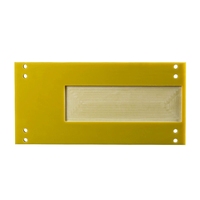 Plaque en résine époxy jaune Kuliwei 3240, personnalisée par CNC, économique, résistante à la corrosion, pour équipement mécanique