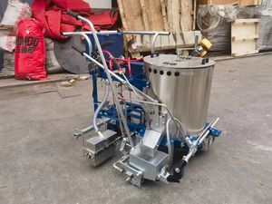 Máquina Trazadora de Líneas de Tráfico Autopropulsada, sin Aire, con Pintura Termoplástica de Fusión <span class=keywords><strong>en</strong></span> Caliente, Bomba Central para Marcado de Carreteras - Product Image 4