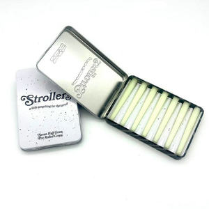 Vật Liệu Kim Loại Chủ Nhật Hàng Hóa Phong Cách Hộp Thiếc Với Kim Loại Chèn Cho 7 Nửa Gram Pre-Cuộn Bao Bì Nhà Máy Chi Phí - Product Image 2