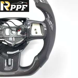 Volant de course en fibre de carbone RPPF LED compatible avec <span class=keywords><strong>Dodge</strong></span> <span class=keywords><strong>Charger</strong></span> 2011-2014 - Product Image 6