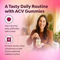 Gummies de Vinaigre de Cidre de Pomme Marque Blanche OEM – Soutien Digestif, Énergie et Vitamines – Sans Sucre, Végétaliennes, Pour Femmes Enceintes