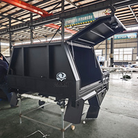 Auvent amovible personnalisé pour double cabine, auvent sur mesure pour boîte à outils à ouverture latérale