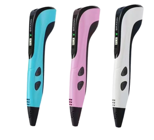 ปากกา 3 มิติ อัตโนมัติ สีฟ้า สำหรับเด็ก รุ่น 3D Magic PRO พร้อมตลับหมึก 160 เมตร หลายสี ลายสัตว์ ตัวเครื่องทำจากพลาสติกทนทาน - Product Image 1