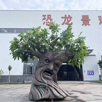 Décoration Animatronic personnalisée, arbre parlant interactif à haute simulation, arbre parlant artificiel