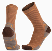 Chaussettes de randonnée en laine mérinos d'hiver avec tissu éponge épais, chaudes, respirantes, chaussettes de sport pour la randonnée, l'alpinisme, le trekking
