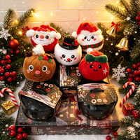 Boîte Mystère de Jouets Squishy Bonhomme de Neige en Peluche – Anti-Stress et Fidget Toy pour Noël, Fêtes et Cadeaux