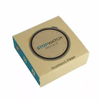 Kit de développement M5stack Stopwatch Esp32-s3 en carton aggloméré, écran tactile Amoled de 1,75 pouce, panneau interactif circulaire portable avec écran tactile