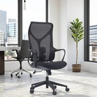 Mobilier de bureau chaise de bureau dossier haut chaise de bureau pivotante moderne gestionnaire maille inclinable chaise d'ordinateur ergonomique réglable