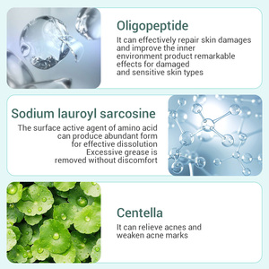 LANBENA oilgopeptide <span class=keywords><strong>facewash</strong></span> al por mayor limpiador facial limpiador de poros - Product Image 5