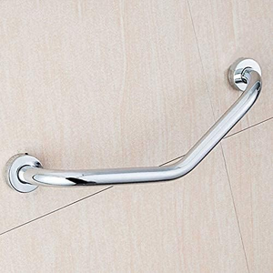 Barre d'appui murale en acier inoxydable brossé, antidérapante, pour douche, toilettes, aide à la mobilité des personnes âgées - Product Image 5