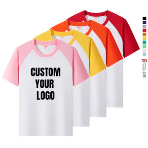 T-shirt en coton 100% pur brodé et imprimé, logo personnalisé, t-shirt enfant et parent, t-shirt uniforme pour entreprise, t-shirt de travail pour homme - Product Image 2