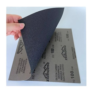 Papel de lija de látex 15%, papel de lija abrasivo SIC a prueba de agua, embalaje DIY de alta calidad - Product Image 1