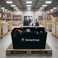 Forklift listrik dapat diisi daya dengan baterai lithium-ion (LifePO4) 36V, 48V, 60V. Baterai lithium untuk forklift listrik.