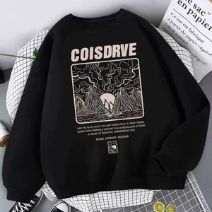 <span class=keywords><strong>Felpa</strong></span> Pesante <span class=keywords><strong>Oversize</strong></span> all'Ingrosso di Alta Qualità da <span class=keywords><strong>Uomo</strong></span> a Maniche Lunghe Girocollo Tinta Unita Stampata Casual Unisex - Product Image 1