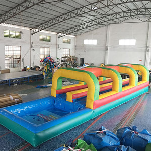 Grande scivolo scivolo gonfiabile personalizzato divertente con noleggio piscina - Product Image 1